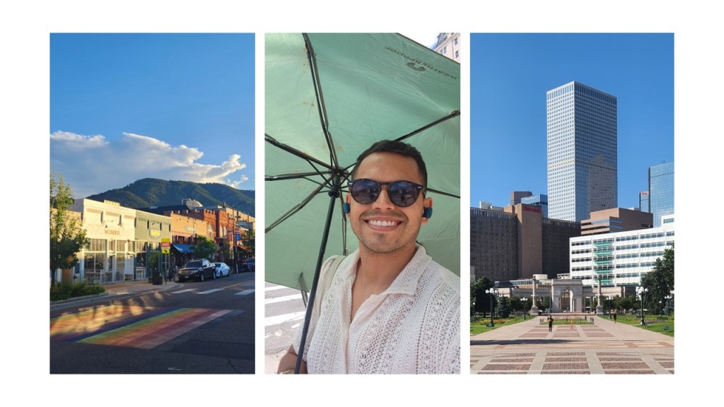 Bajo mi sombrilla mohosa por Boulder y Denver,&nbsp;Colorado