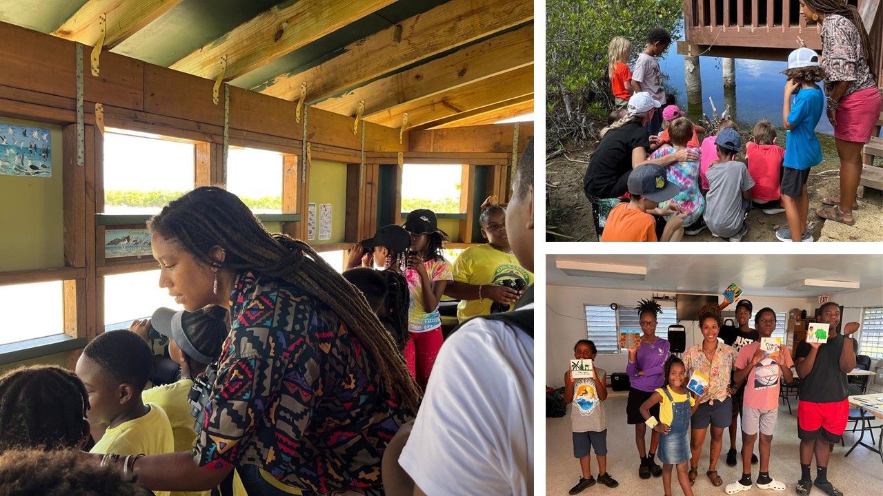 Olivia Walton regresó a su natal Santa Cruz para apoyar la niñez de las Islas Vírgenes